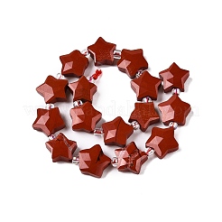 Natural Red Jasper Beads Strands&nbsp;G-T138-185