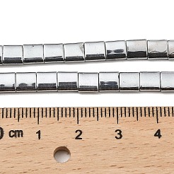 Electroplated Non-magnetic Synthetic Hematite Beads Strands&nbsp;G-G089-B02-09