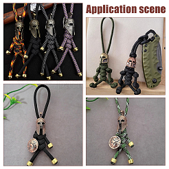 4Pcs Helmet Brass Beads&nbsp;FIND-UN0007-84BL
