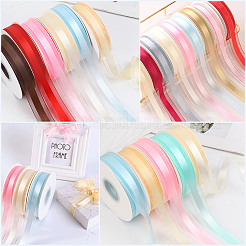 1Roll Solid Color Organza Ribbons&nbsp;ORIB-CY0001-02D