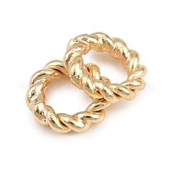 Brass Soldered Closed Jump Rings&nbsp;KK-K253-15C-03G