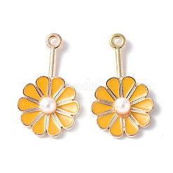Alloy Enamel Pendants&nbsp;PALLOY-F288-02A