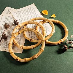 Wood Bag Handle&nbsp;FIND-WH0043-26