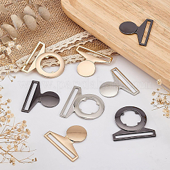 6Sets 3 Colors Zinc Alloy Side Release Buckles&nbsp;FIND-BC0002-43