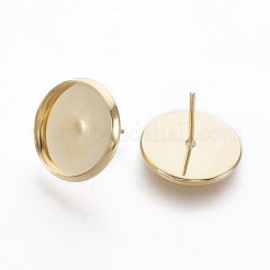 202 Stainless Steel Stud Earring Findings&nbsp;STAS-P221-08C-G