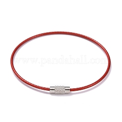 Stainless Steel Keychain&nbsp;KEYC-WH0001-M-03
