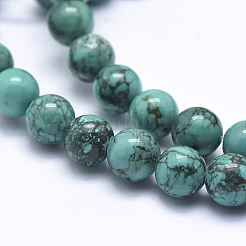 Natural Turquoise Beads Strands&nbsp;X-TURQ-G148-06-6mm