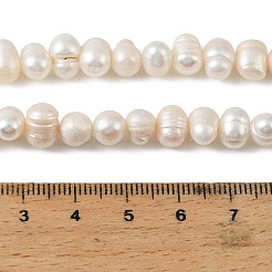 Natural Cultured Freshwater Pearl Beads Strands&nbsp;PEAR-L034-16B