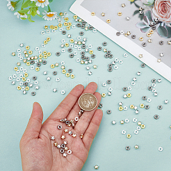 500Pcs 2 Colors CCB Plastic Beads&nbsp;CCB-ME0001-07