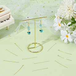 300Pcs 3 Styles Brass Flat Head Pins&nbsp;KK-ME0002-86