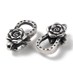 925 Thailand Sterling Silver Lobster Claw Clasps&nbsp;STER-D003-44AS