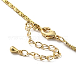 Faceted Fan Glass Beads Bib Necklaces&nbsp;NJEW-R263-20G