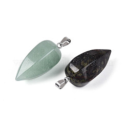 Natural & Synthetic Mixed Stone Pendants&nbsp;G-N349-14P