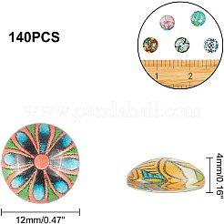 Flatback Glass Cabochons for DIY Projects&nbsp;GGLA-AR0001-01G