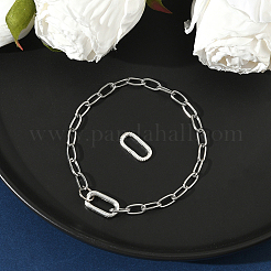 2Pcs 2 Styles 925 Sterling Silver Spring Gate Rings&nbsp;FIND-SC0020-64