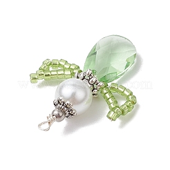 Glass Pendants&nbsp;PALLOY-MZ00537-05