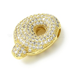 Rack Plating Brass Cubic Zirconia Pendants&nbsp;KK-S378-02G-Q