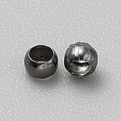 Brass Crimp Beads&nbsp;KK-WH0056-83A-B