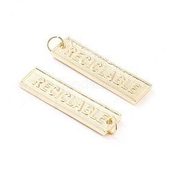 Brass Pendants&nbsp;X-ZIRC-I043-23G