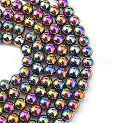 Non-magnetic Synthetic Hematite Beads Strands&nbsp;X-G-S096-10mm-5