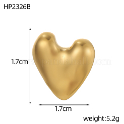304 Stainless Steel Beads&nbsp;STAS-OY009-20G