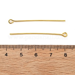 Brass Eye Pins&nbsp;KK-XCP0002-10G