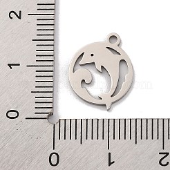 Non-Tarnish 201 Stainless Steel Charms&nbsp;STAS-U016-06P-01