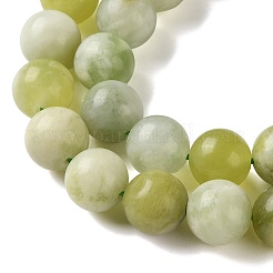 Natural Xiuyan Jade Beads Strands&nbsp;GG-G004-A01-10mm