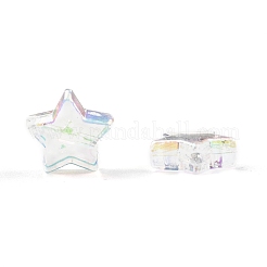 Eco-Friendly Transparent Acrylic Beads&nbsp;X-PL556-1