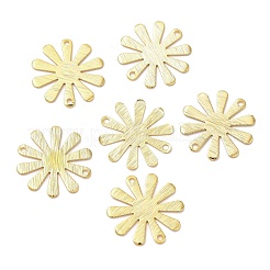 Rack Plating Brass Connector Charms&nbsp;KK-M250-04G