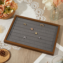 Rectangle Velvet Covered with Ring Display Trays&nbsp;ODIS-WH20015-05