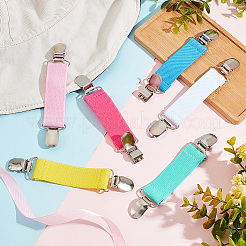 AHADEMAKER 6Pcs 6 Colors Polyester Strap Sheet Holders&nbsp;AJEW-GA0004-74