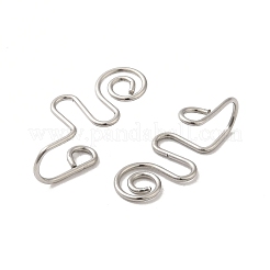 Non-Tarnish 316 Surgical Stainless Steel Clip on Nose Rings&nbsp;STAS-P336-09H-P
