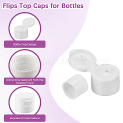 48Pcs 12 Styles Plastic Bottle Caps&nbsp;FIND-GF0007-90A