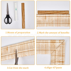 Self-Adhesive XPE Contact Paper&nbsp;DIY-WH20002-672D
