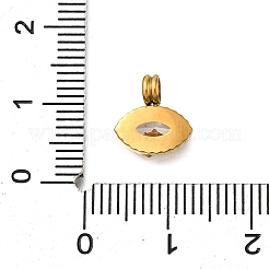 304 Stainless Steel Pendants&nbsp;STAS-R159-07G