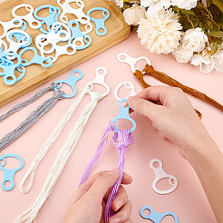 30Pcs 2 Colors Acrylic Spool Floss Bobbins&nbsp;FIND-PH0018-39B