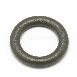 Imitation Leather Linking Rings&nbsp;WOVE-S084-30B