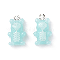 Opaque Resin Pendants&nbsp;X-RESI-E011-01P