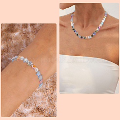 300Pcs 15 Colors Electroplate Transparent Glass Beads&nbsp;GLAA-PA0001-18