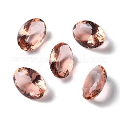 Transparent Glass Rhinestone Cabochons&nbsp;RGLA-B003-04B