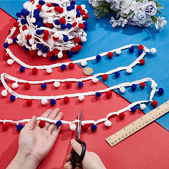 10 Yards Independence Day Theme Polyester Ball Ribbon&nbsp;OCOR-PH0007-27