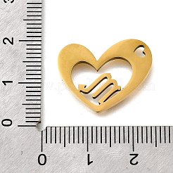 201 Stainless Steel Pendants&nbsp;STAS-A116-01G-08