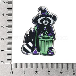 Halloween Theme Opaque Acrylic Pendants&nbsp;SACR-S034-08C