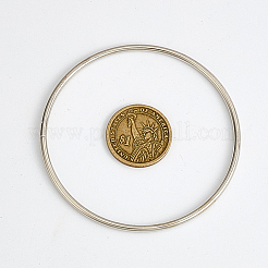10Pcs Iron Ring for DIY Woven Net/Web with Feather&nbsp;IFIN-SP0001-56B-P