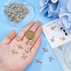 50Pcs Alloy Crystal Rhinestone Pendants&nbsp;FIND-DC0007-51