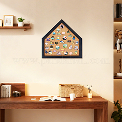 Wall Mounted Brooch Jewelry Display Cork Tray&nbsp;AJEW-WH0554-68F