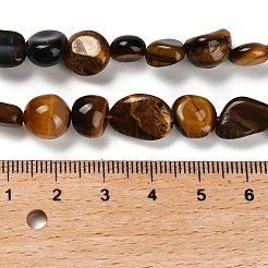 Natural Tiger Eye Beads Strands&nbsp;G-P497-01E-20