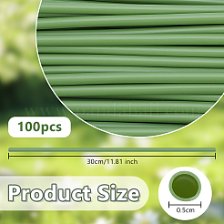 PVC Plastic Artificial Flower Branch Pipe&nbsp;DIY-WH0750-048