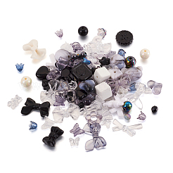 Opaque & Transparent Acrylic Beads&nbsp;MACR-TA0001-48